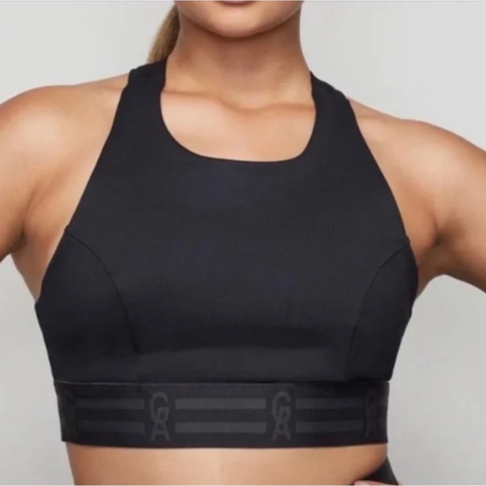 NWT Good American Crossback Icon Sports Bra